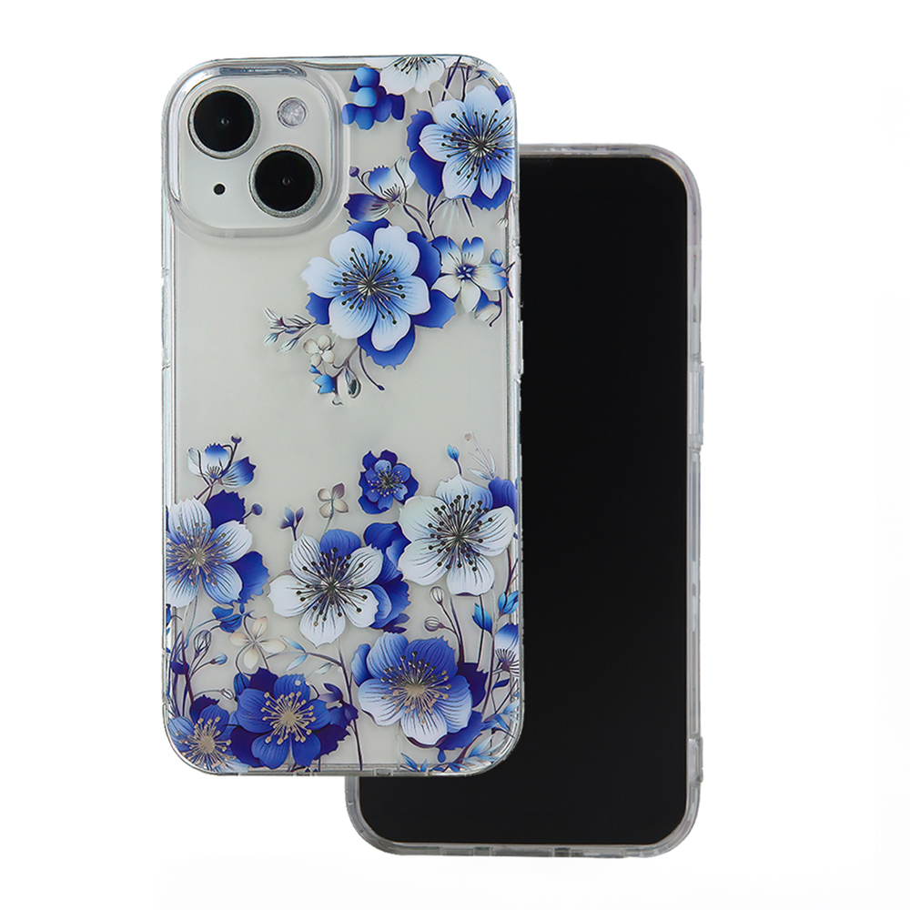 Nak�adka IMD print wz�r floral Apple iPhone 13 Pro