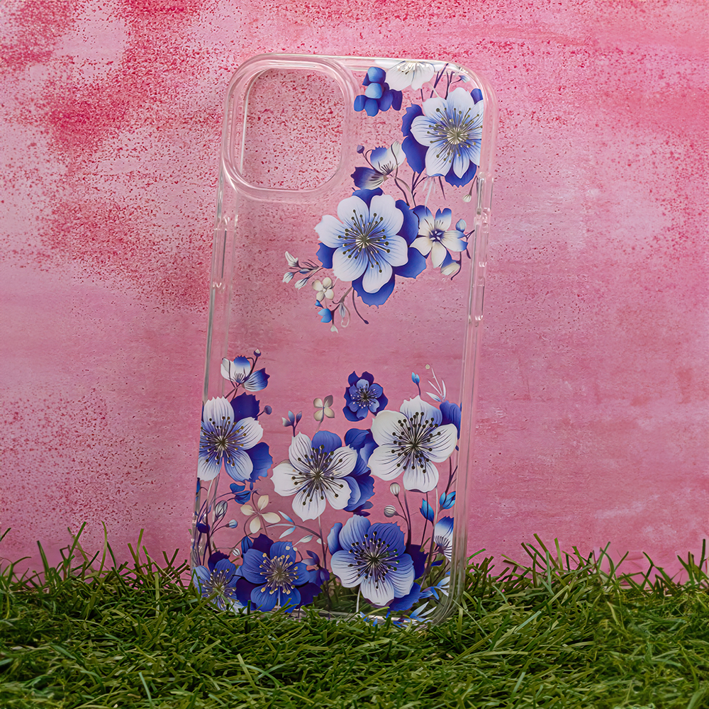 Nak�adka IMD print wz�r floral Apple iPhone 13 Pro / 9