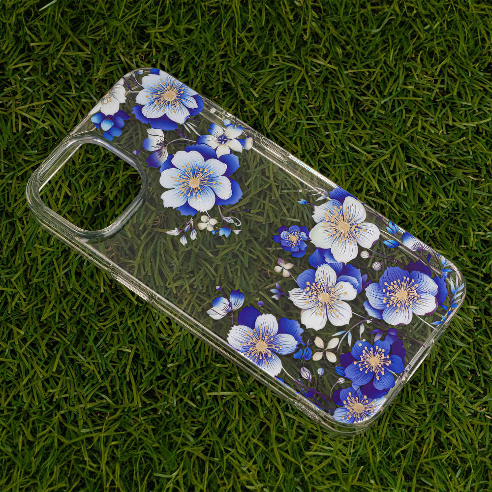 Nak�adka IMD print wz�r floral Samsung Galaxy S24 Ultra / 6