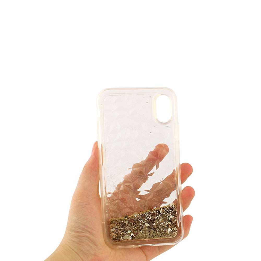 Nak�adka Liquid Diamond TPU z�ota Samsung Galaxy A6 Plus (2018) / 7