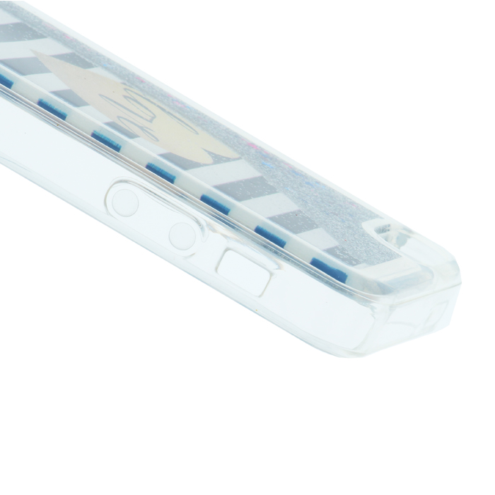 Nak�adka Liquid Glitter TPU srebrna Samsung Galaxy S9 / 2