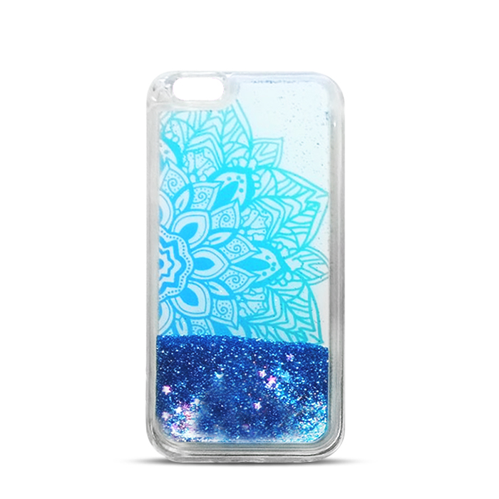 Nakadka Liquid Glitter TPU Mandala mitowa Apple iPhone 8