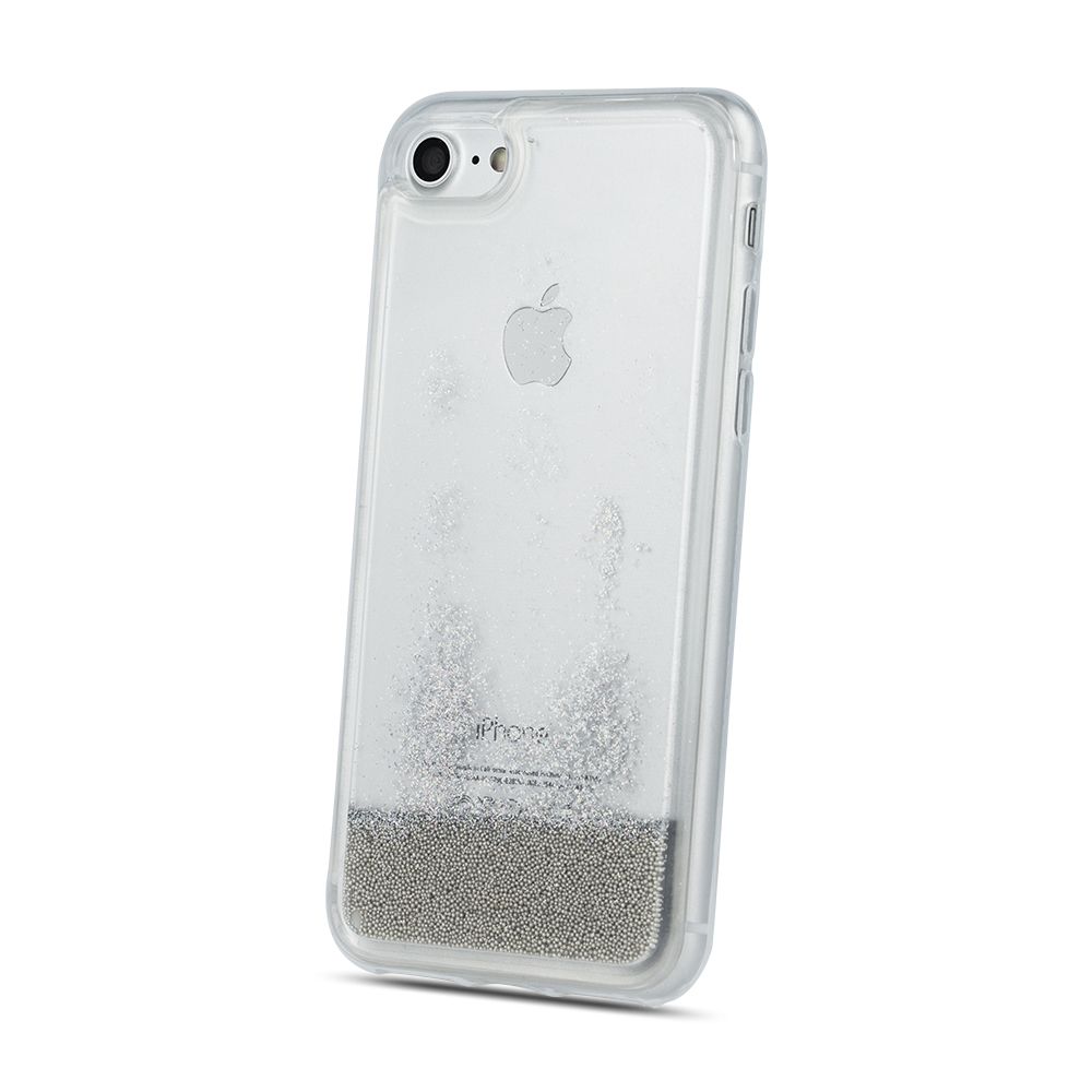 Nakadka Liquid Pearl TPU srebrna Apple iPhone 5s / 2