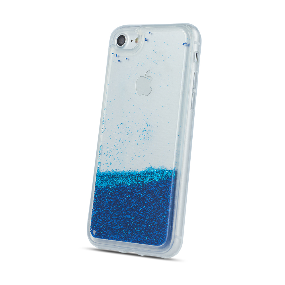 Nakadka Liquid Pearl TPU niebieska Motorola Moto G7 Play / 2