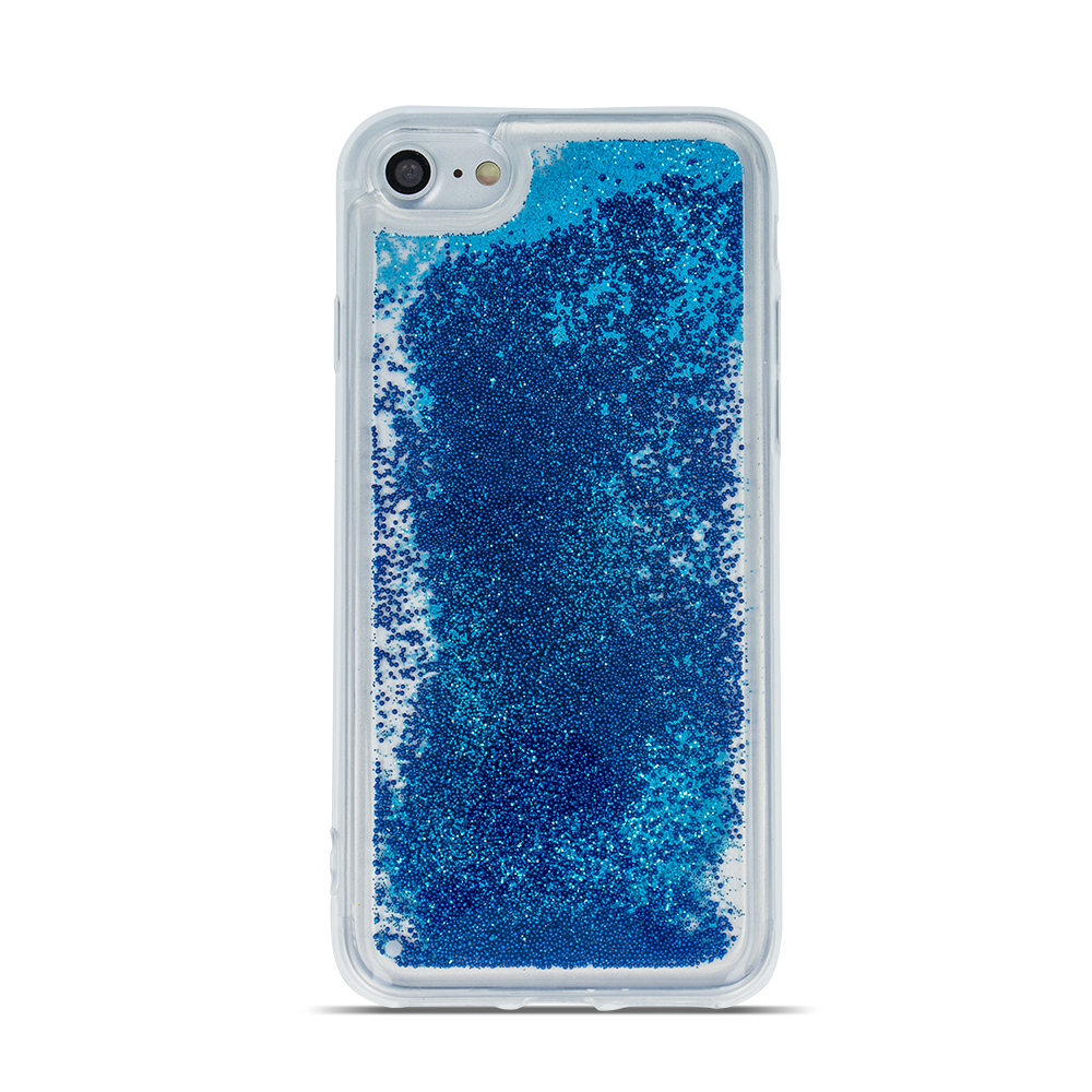 Nakadka Liquid Pearl TPU niebieska Samsung Galaxy A70