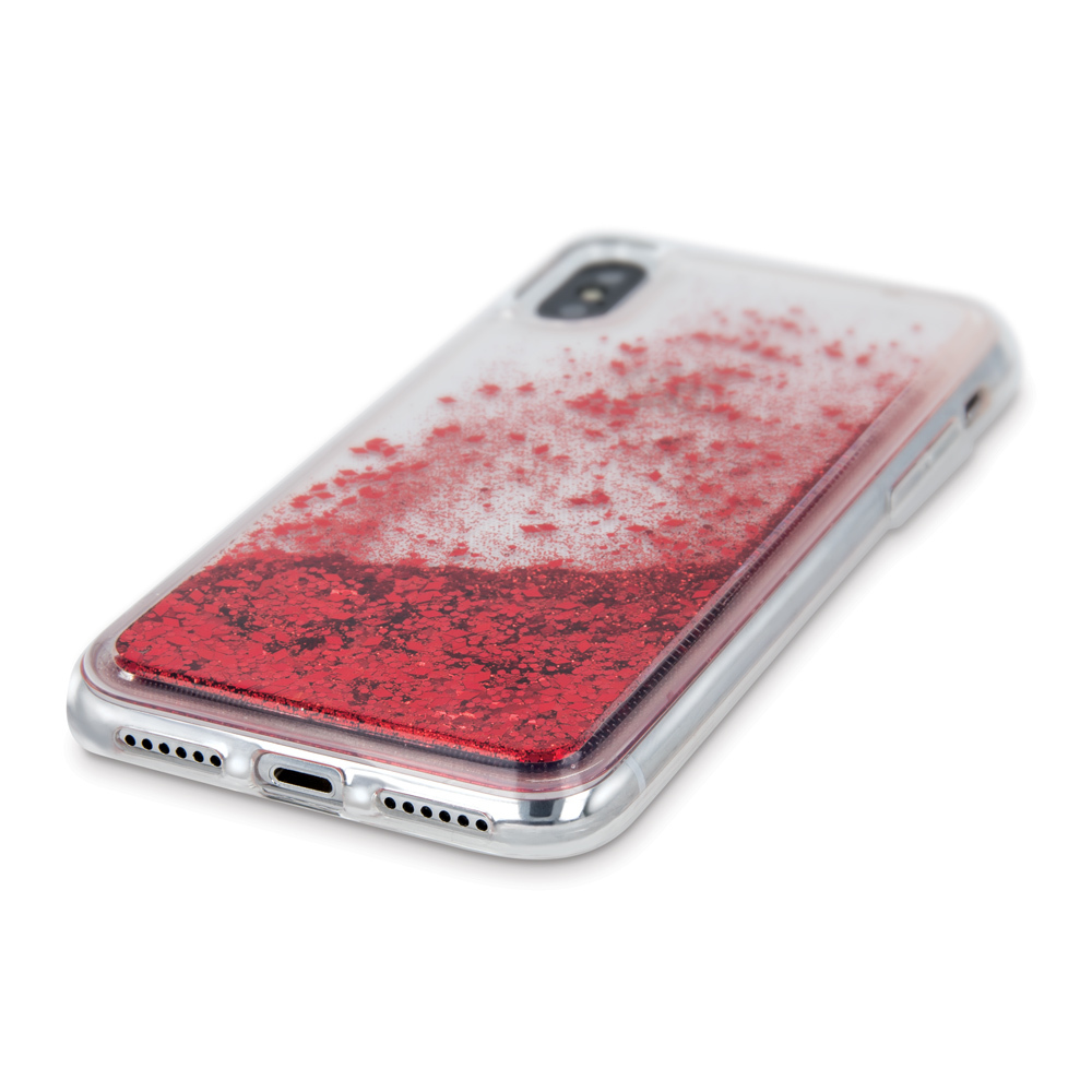 Nakadka Liquid Sparkle TPU czerwona Apple iPhone 11 / 3