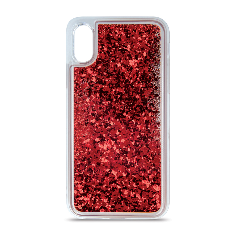 Nakadka Liquid Sparkle TPU czerwona Apple iPhone 11 Pro