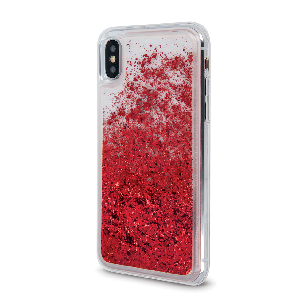 Nakadka Liquid Sparkle TPU czerwona Apple iPhone 11 Pro / 2