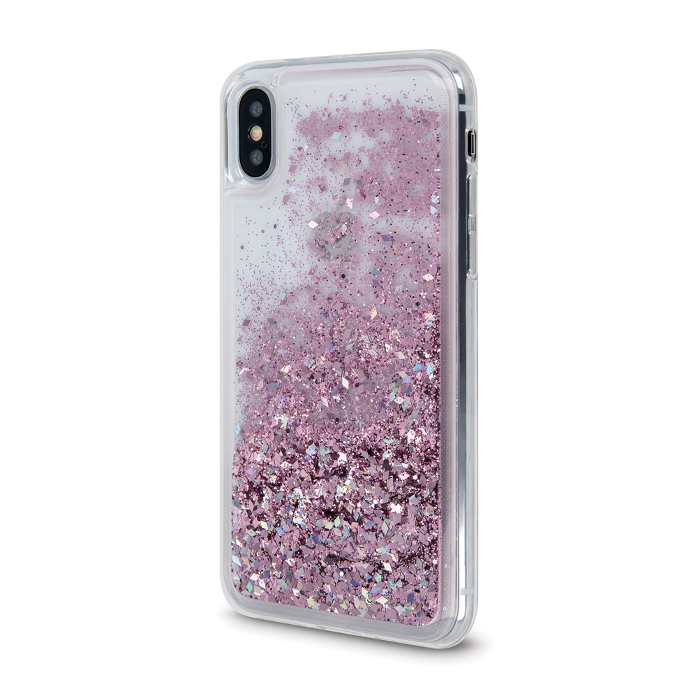 Nak�adka Liquid Sparkle TPU fioletowa Samsung Galaxy A41 / 2