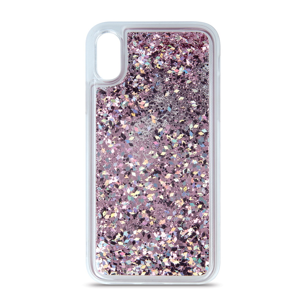 Nak�adka Liquid Sparkle TPU fioletowa Samsung S21 FE