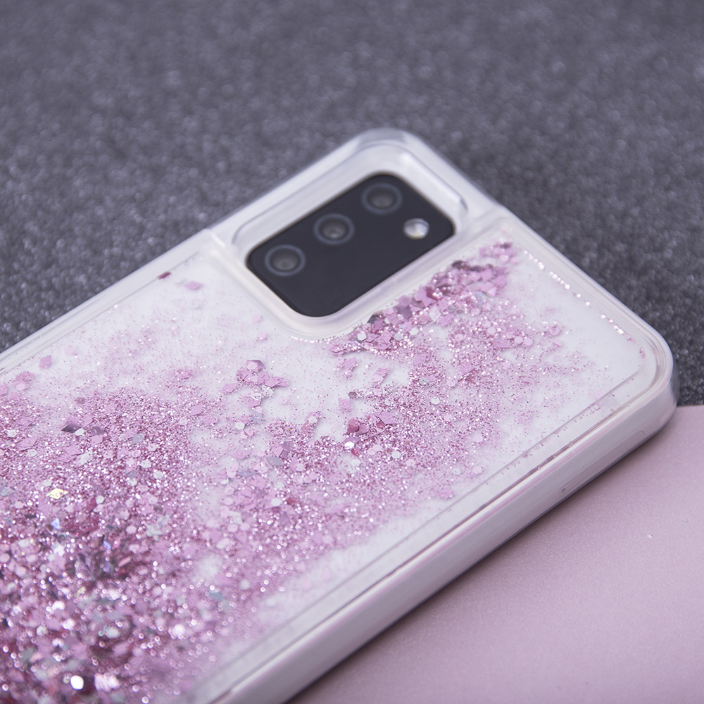 Nak�adka Liquid Sparkle TPU fioletowa Motorola Moto G31 4G / 6
