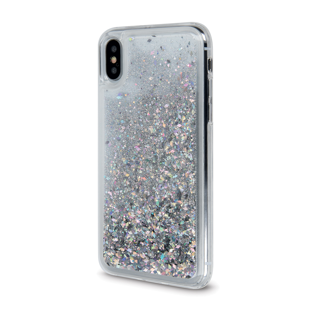 Nak�adka Liquid Sparkle TPU srebrna Apple iPhone 13 Pro / 2