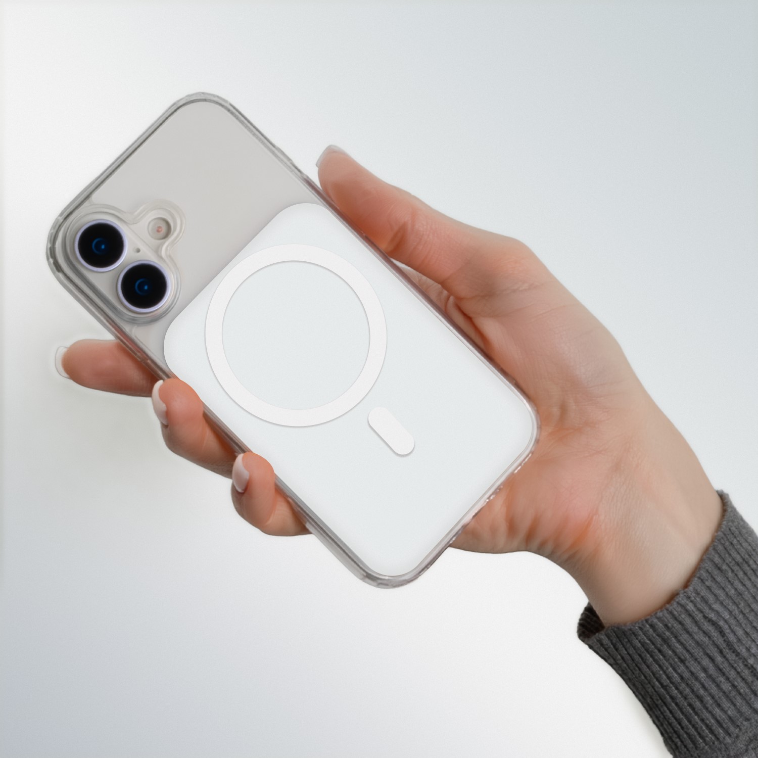 Nak�adka Lowkey Mag bia�a Apple iPhone 11 / 4