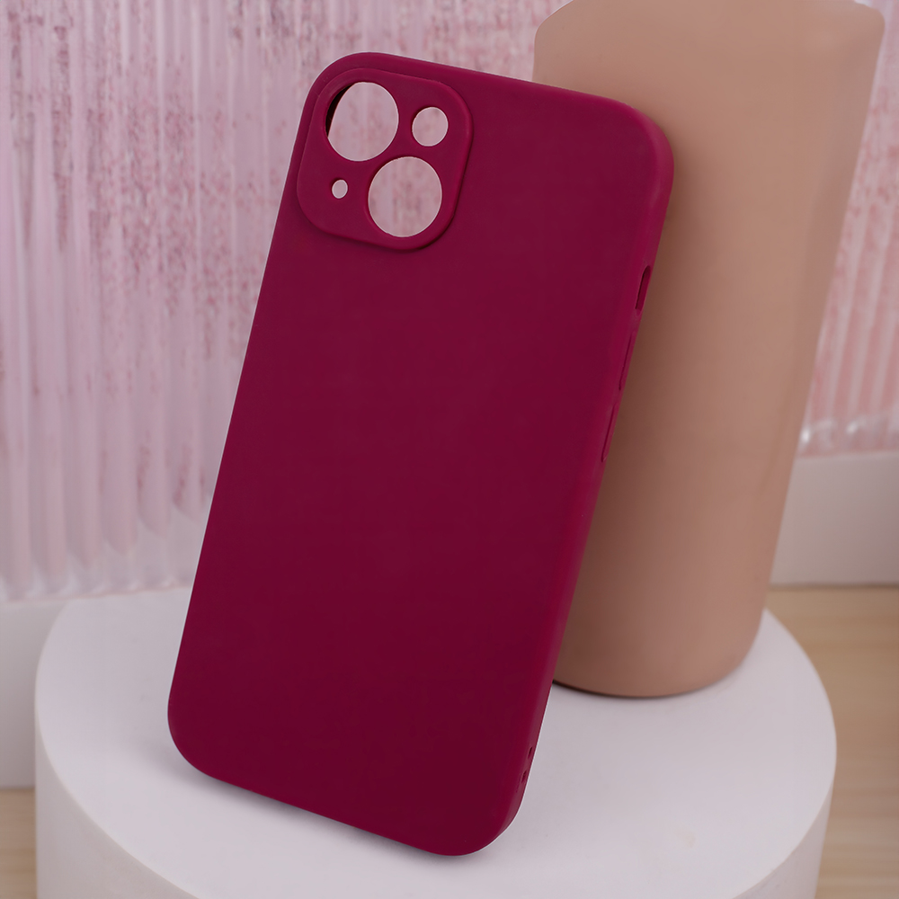 Nak�adka Mag Invisible burgund Apple iPhone 12 Mini 5,4 cali / 9