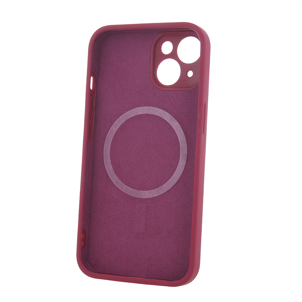 Nak�adka Mag Invisible burgund Apple iPhone 13 Mini / 5