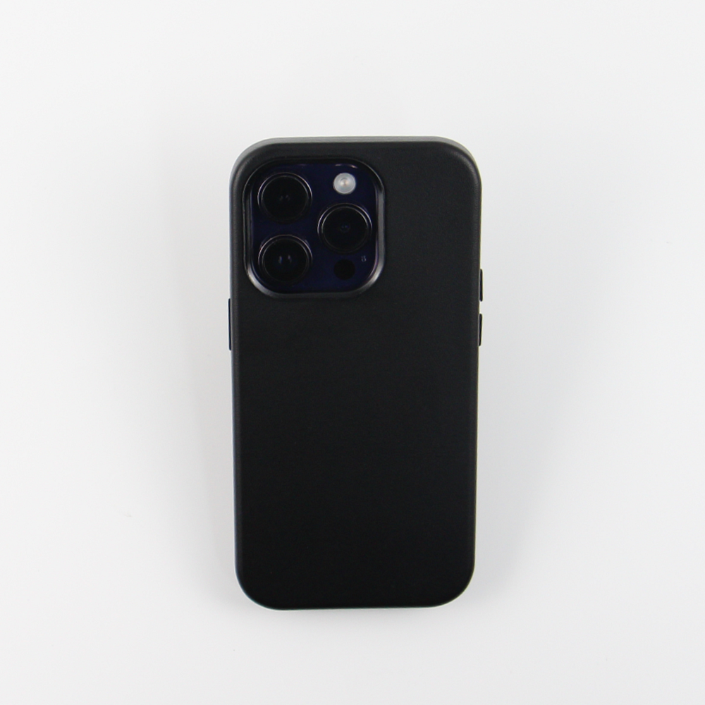 Nakadka Mag Leather czarny Apple iPhone 12 6,1 cali / 8
