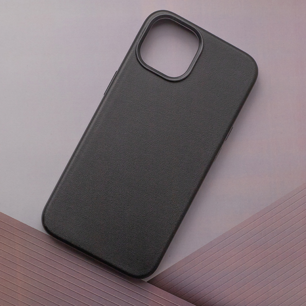 Nakładka Mag Leather czarny Apple iPhone 16 Pro Max / 9 Nakładka Mag Leather czarny Apple iPhone 16 Pro Max / 9