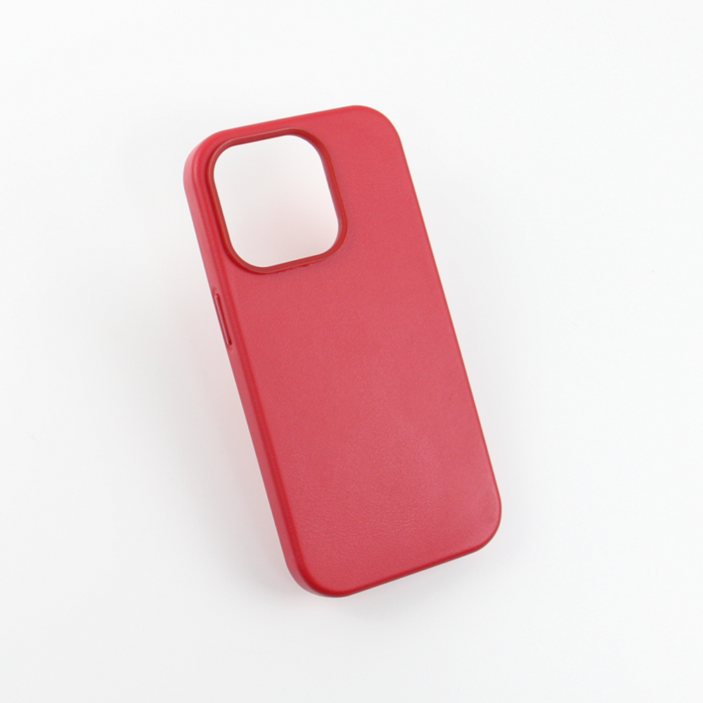 Nakadka Mag Leather czerwony Apple iPhone 12 6,1 cali / 2