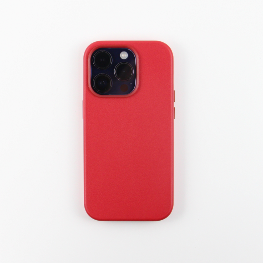 Nakadka Mag Leather czerwony Apple iPhone 12 Pro (6.1 cali) / 7