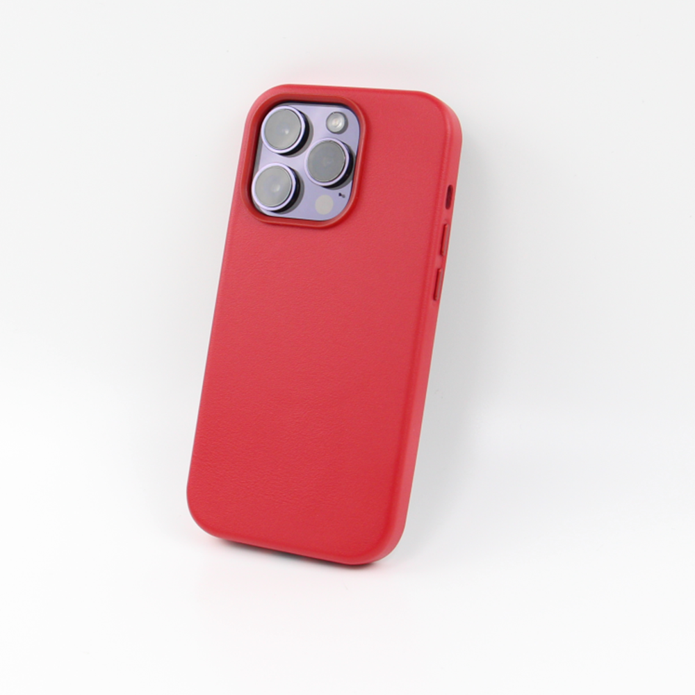 Nakadka Mag Leather czerwony Apple iPhone 12 Pro (6.1 cali) / 9