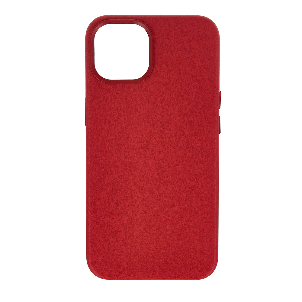 Nak�adka Mag Leather czerwony Apple iPhone 16 Plus / 3