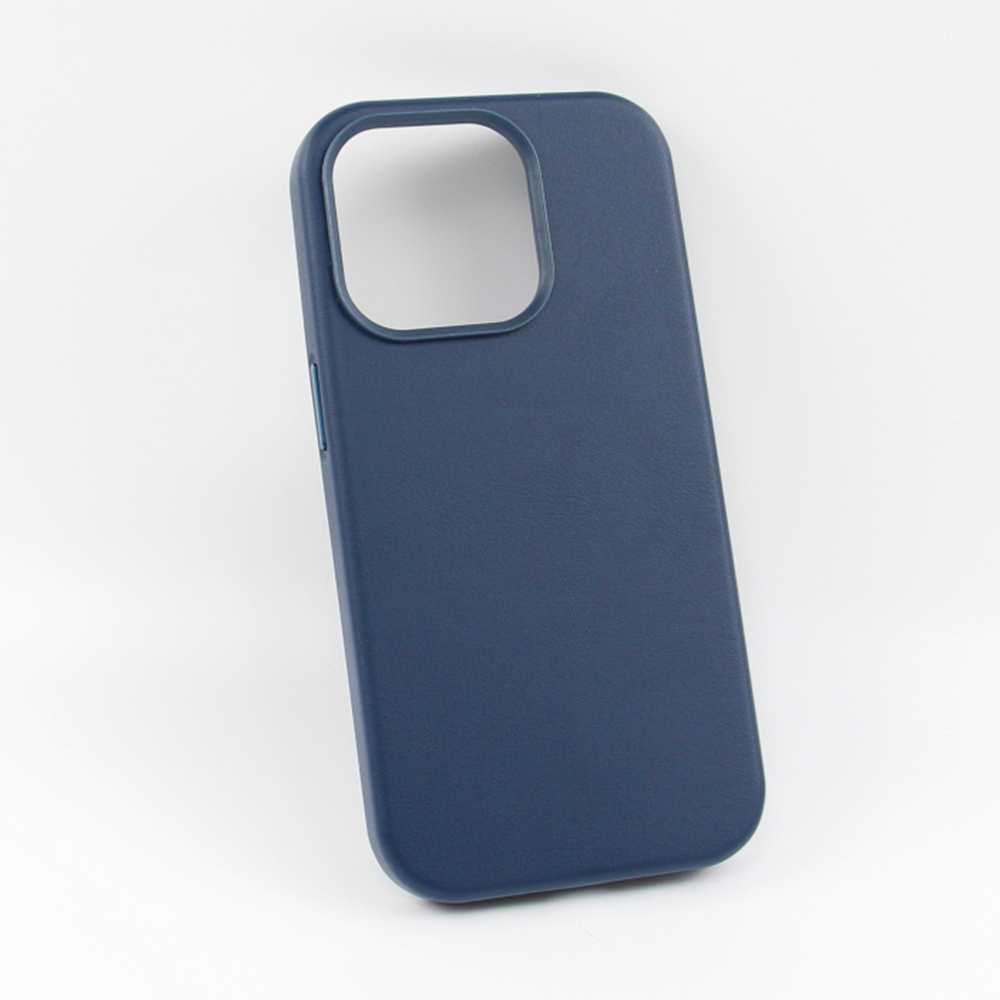 Nakadka Mag Leather niebieska Apple iPhone 12 6,1 cali / 3