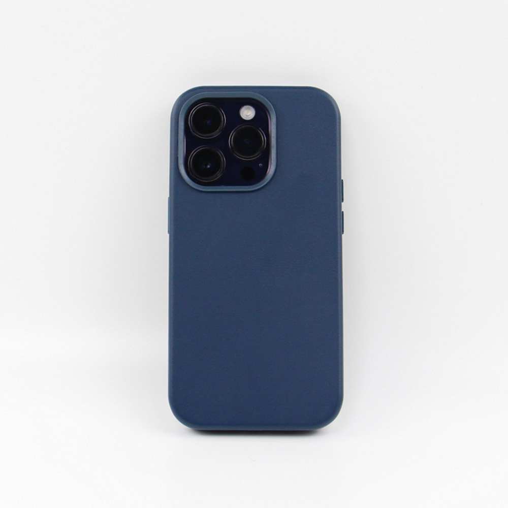 Nakadka Mag Leather niebieska Apple iPhone 12 Pro (6.1 cali) / 5