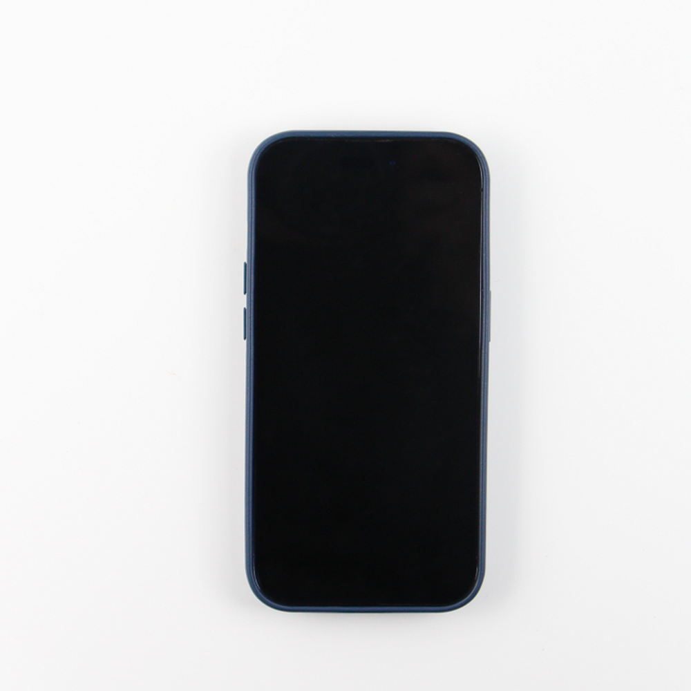Nakadka Mag Leather niebieska Apple iPhone 12 6,1 cali / 7