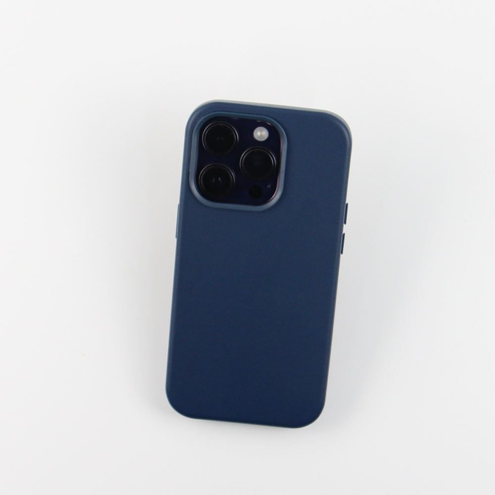 Nakadka Mag Leather niebieska Apple iPhone 12 6,1 cali / 9