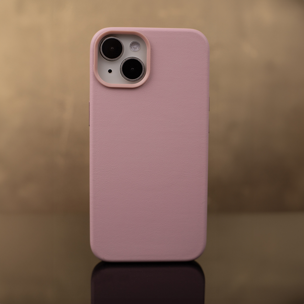 Nak�adka Mag Leather r�owa Apple iPhone 16 Pro / 11