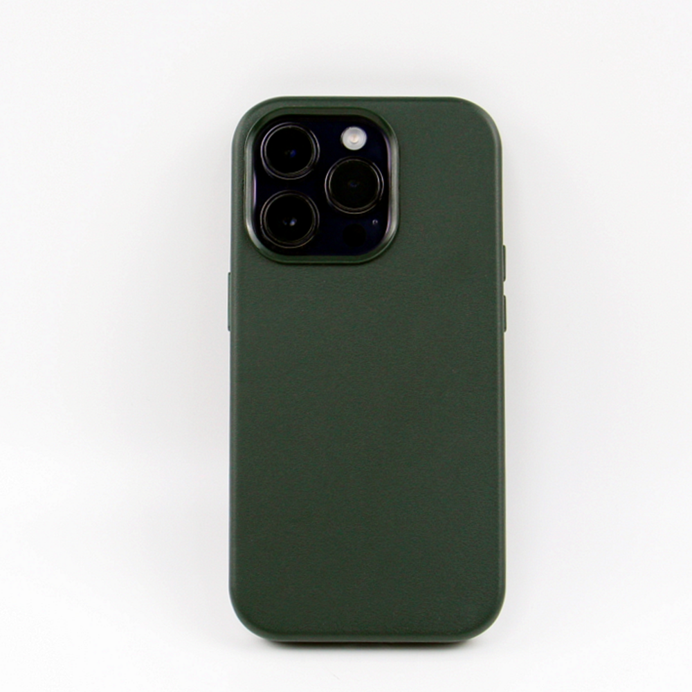 Nakadka Mag Leather zielona Apple iPhone 12 6,1 cali / 5