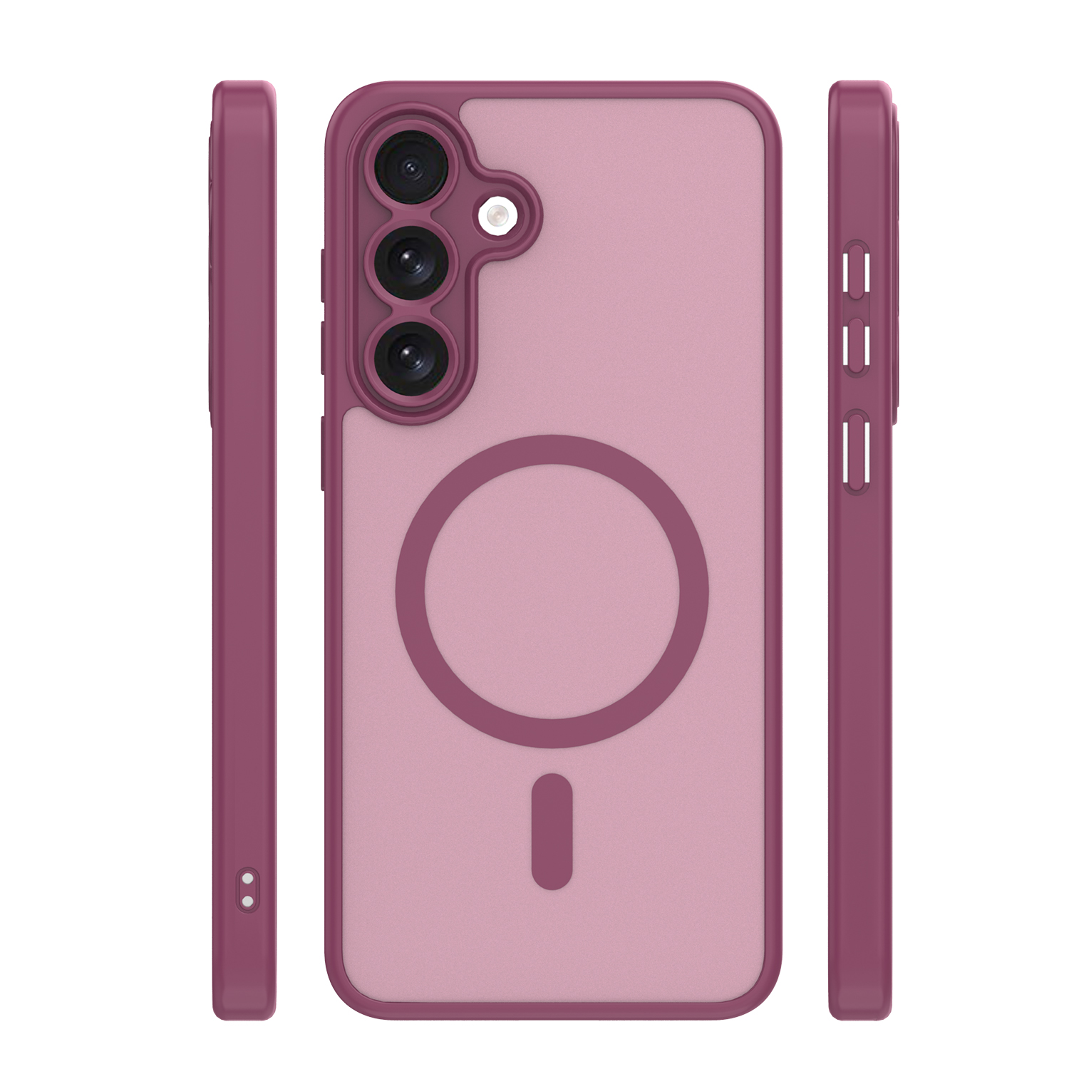 Nak�adka Mag Matt bordowa Samsung Galaxy S24 / 3