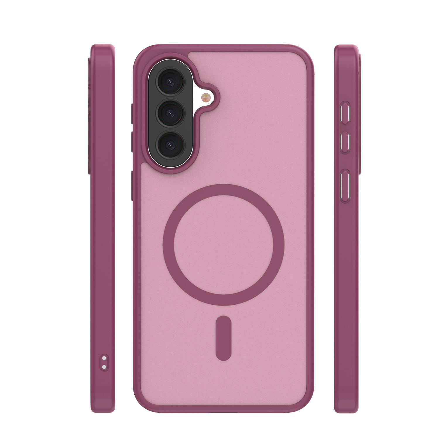 Nak�adka Mag Matt bordowa Samsung Galaxy A57 5G / 3