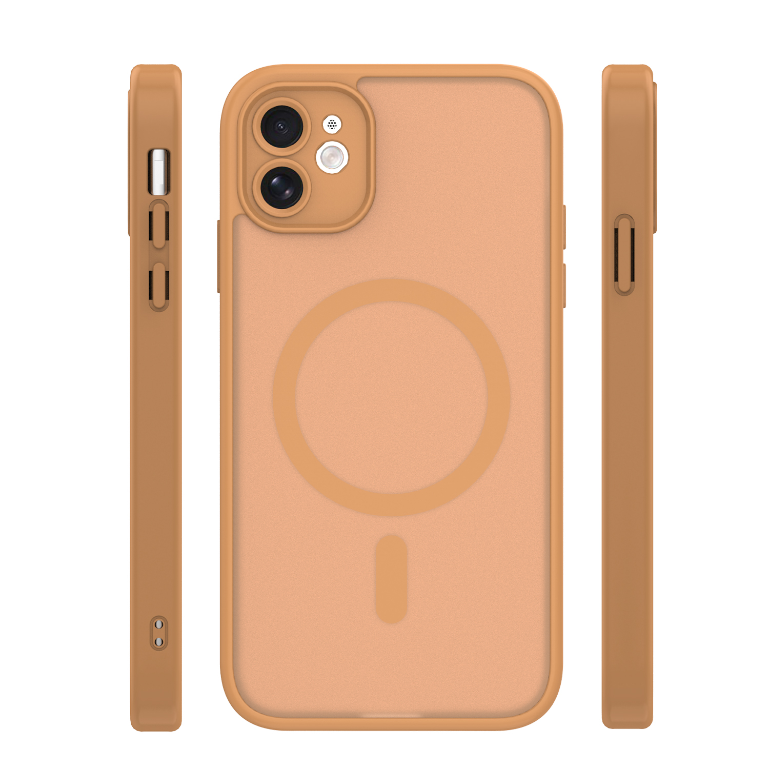 Nak�adka Mag Matt br�zowa Apple iPhone 11 / 3