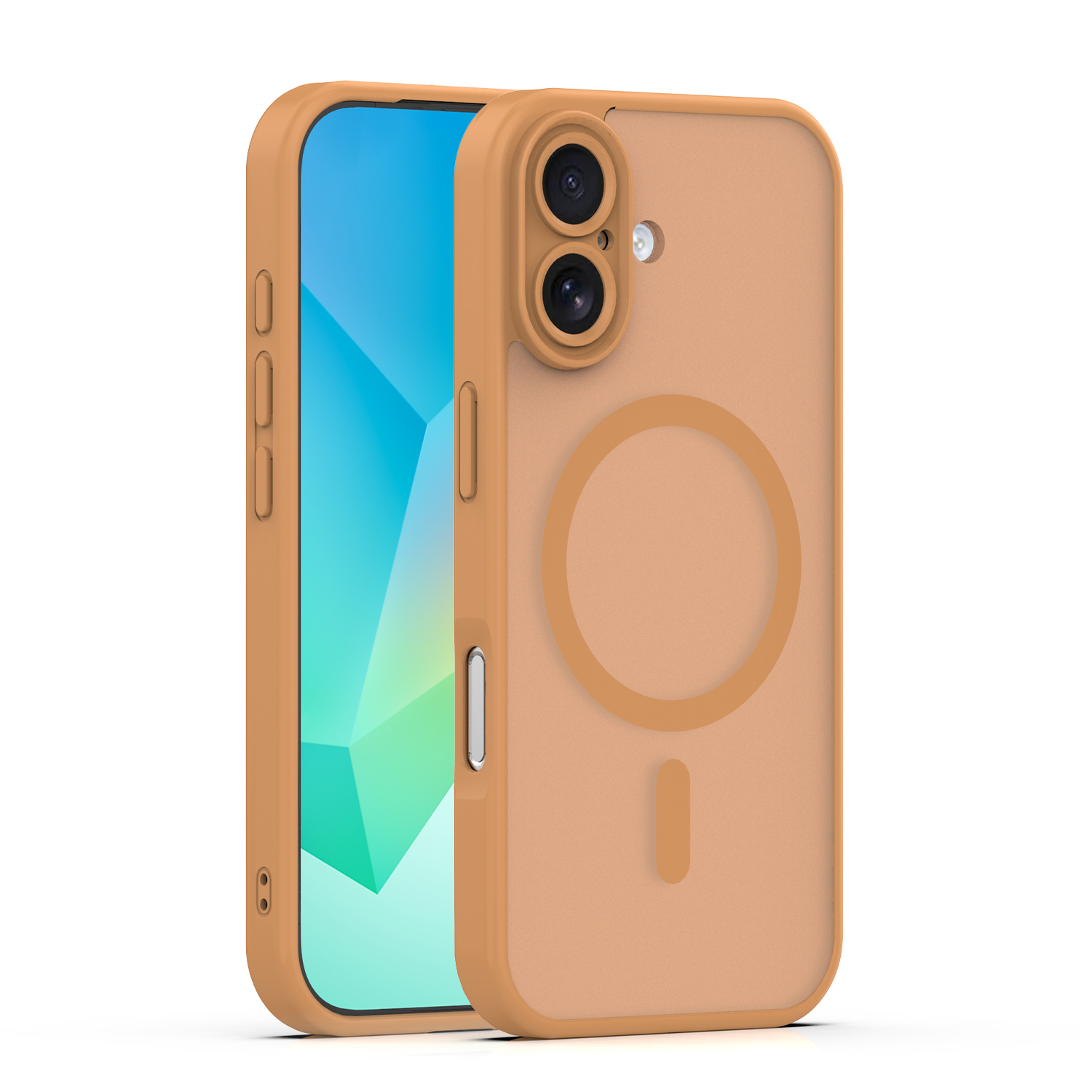 Nak�adka Mag Matt br�zowa Apple iPhone 17