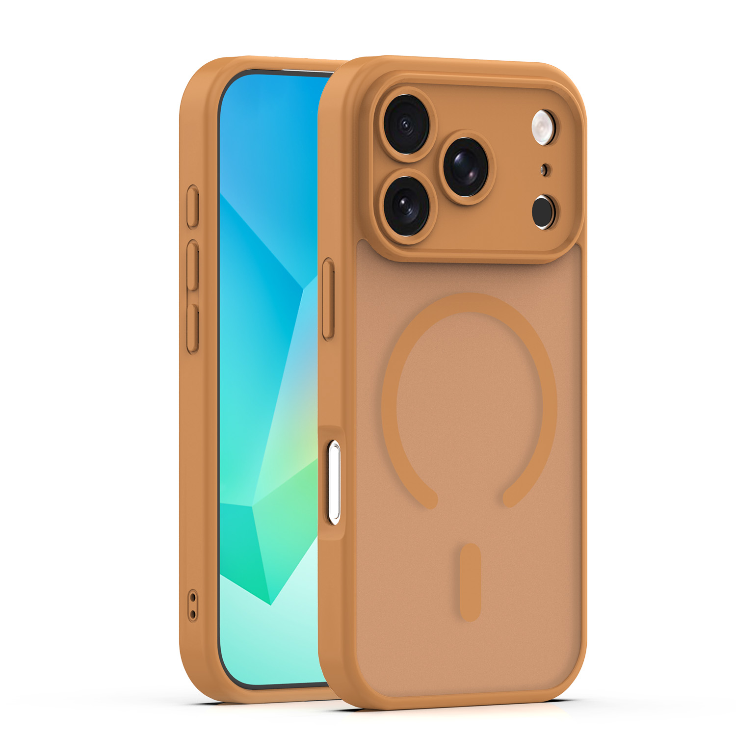 Nak�adka Mag Matt br�zowa Apple iPhone 17 Pro Max