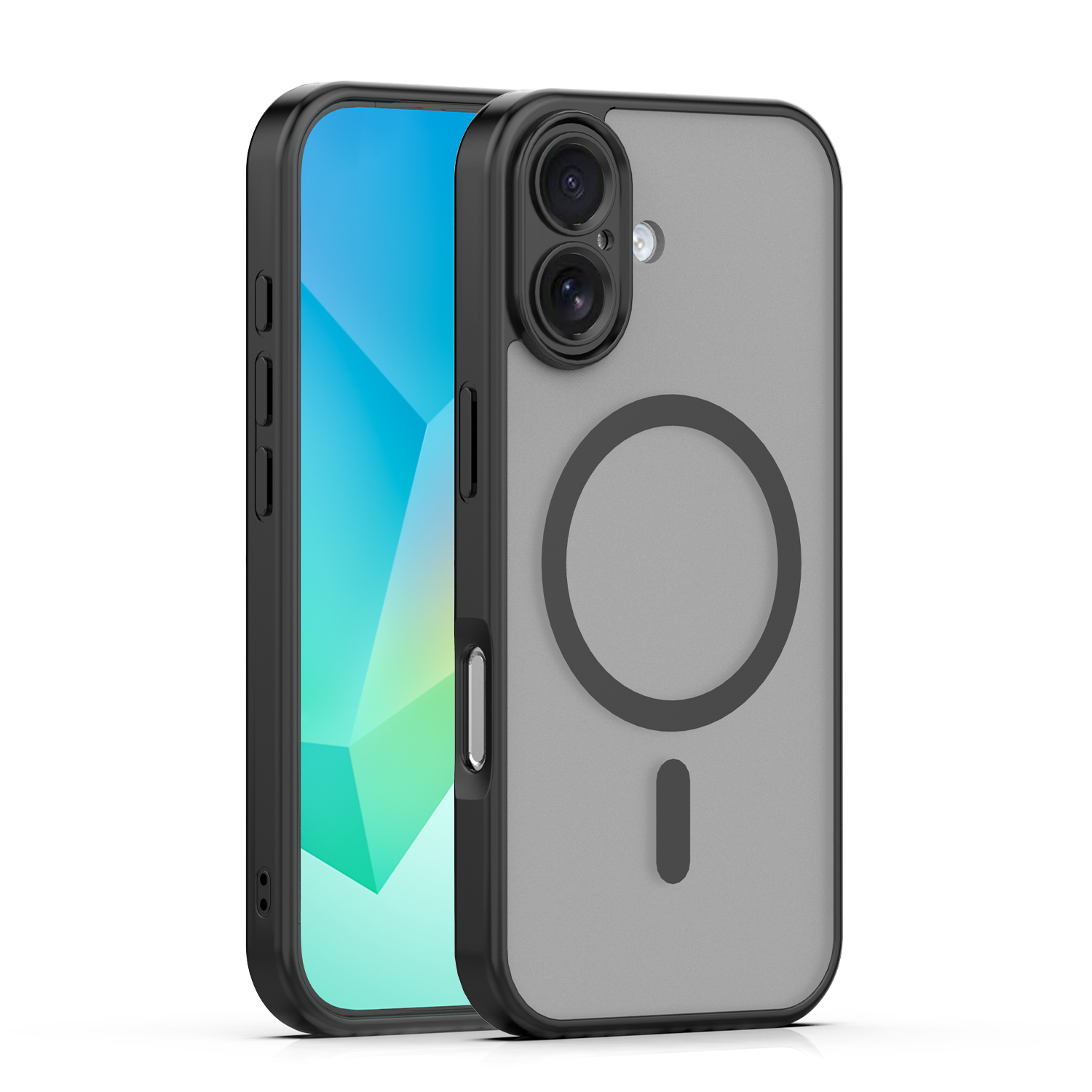 Nak�adka Mag Matt czarny Apple iPhone 17