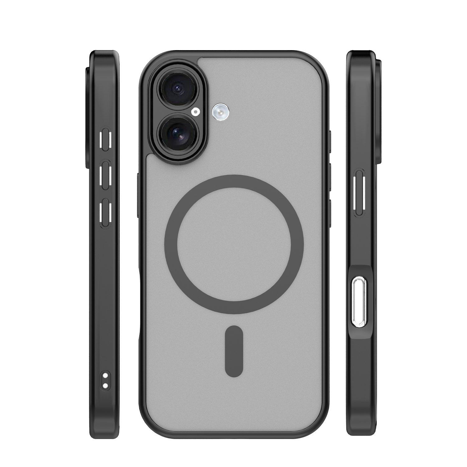 Nak�adka Mag Matt czarny Apple iPhone 17 / 3