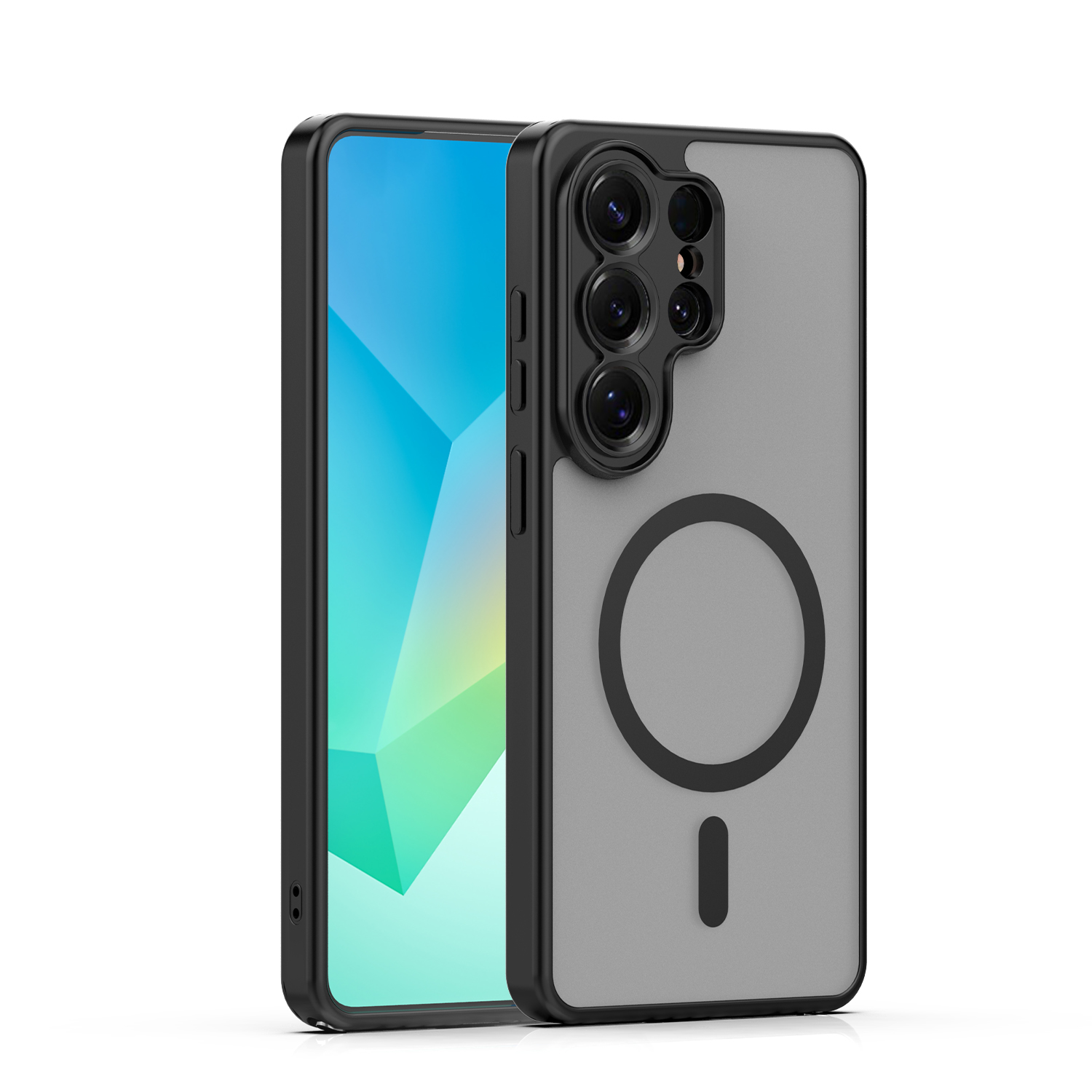 Nak�adka Mag Matt czarny Samsung Galaxy S25 Ultra