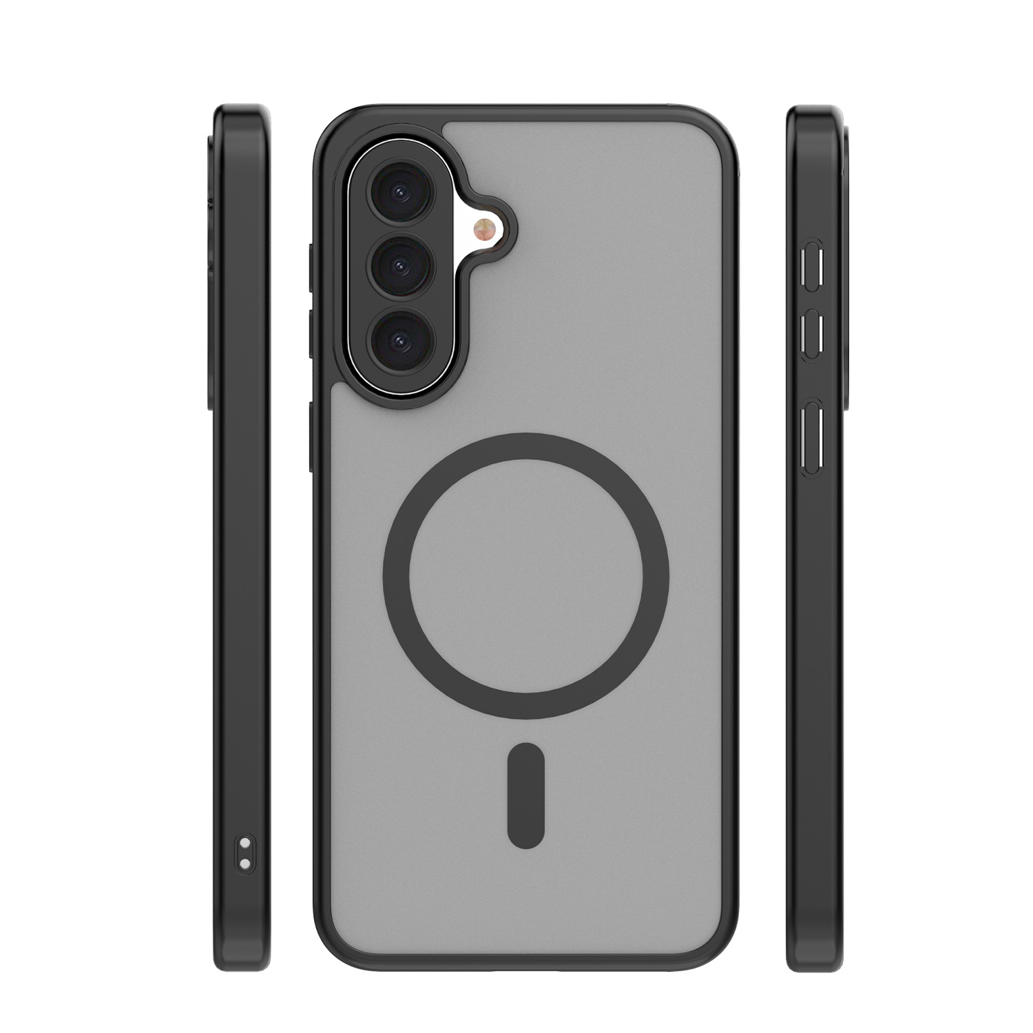 Nak�adka Mag Matt czarny Samsung Galaxy A37 5G / 3