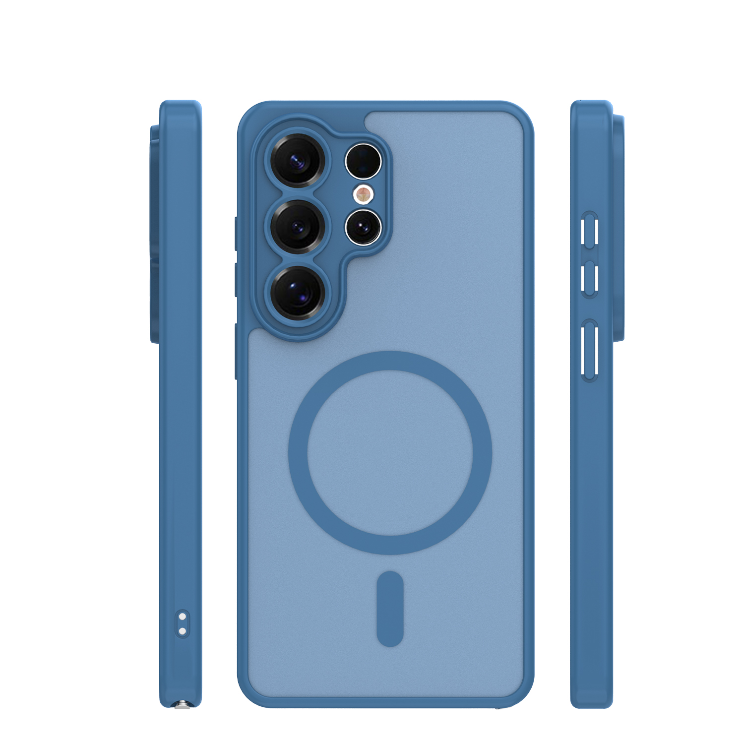 Nak�adka Mag Matt niebieska Samsung Galaxy S25 Ultra / 2