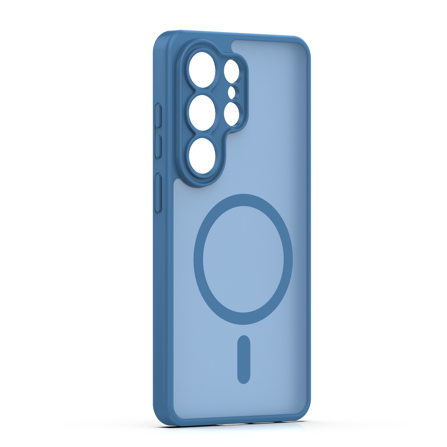 Nak�adka Mag Matt niebieska Samsung Galaxy S25 Ultra / 3