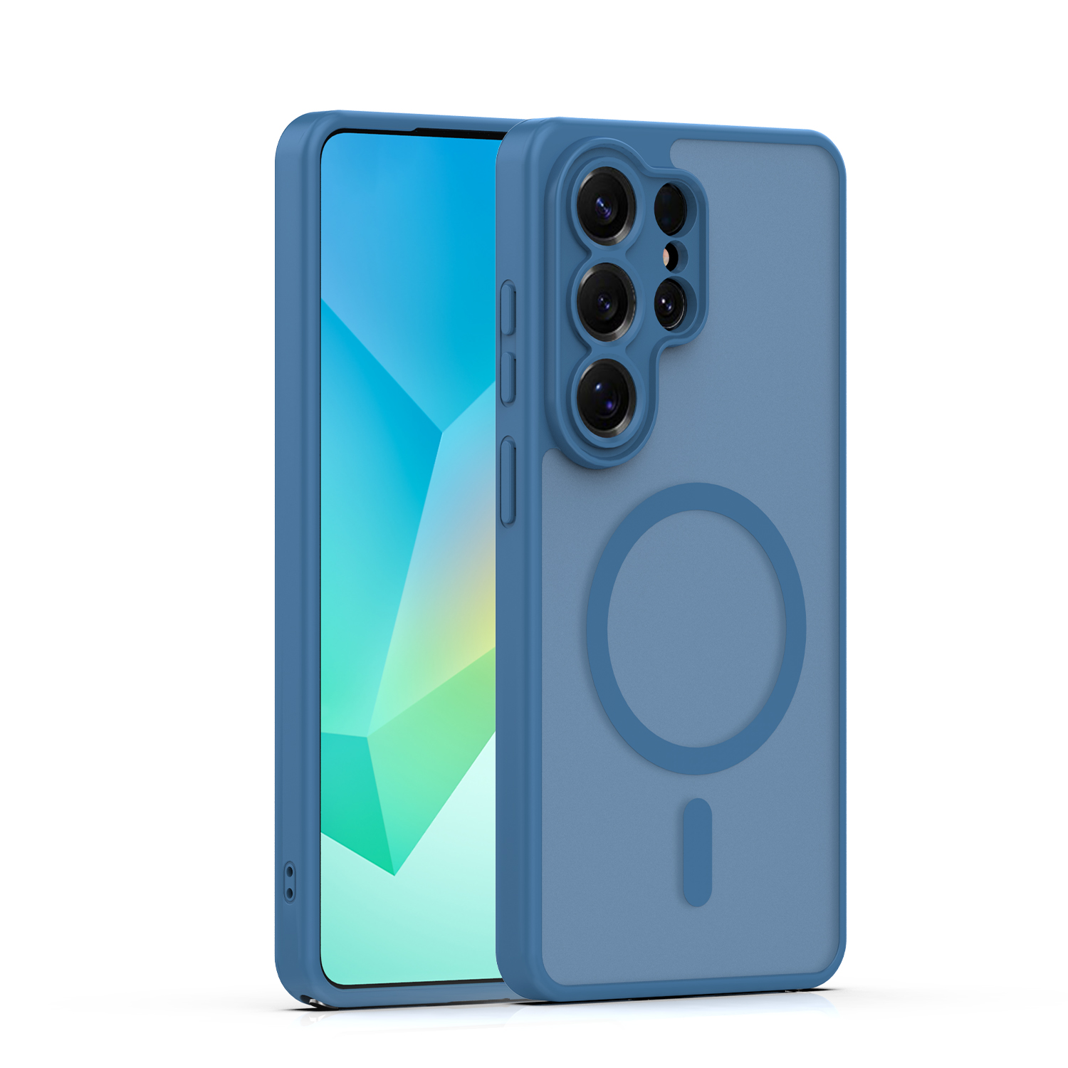 Nak�adka Mag Matt niebieska Samsung Galaxy S26 Ultra