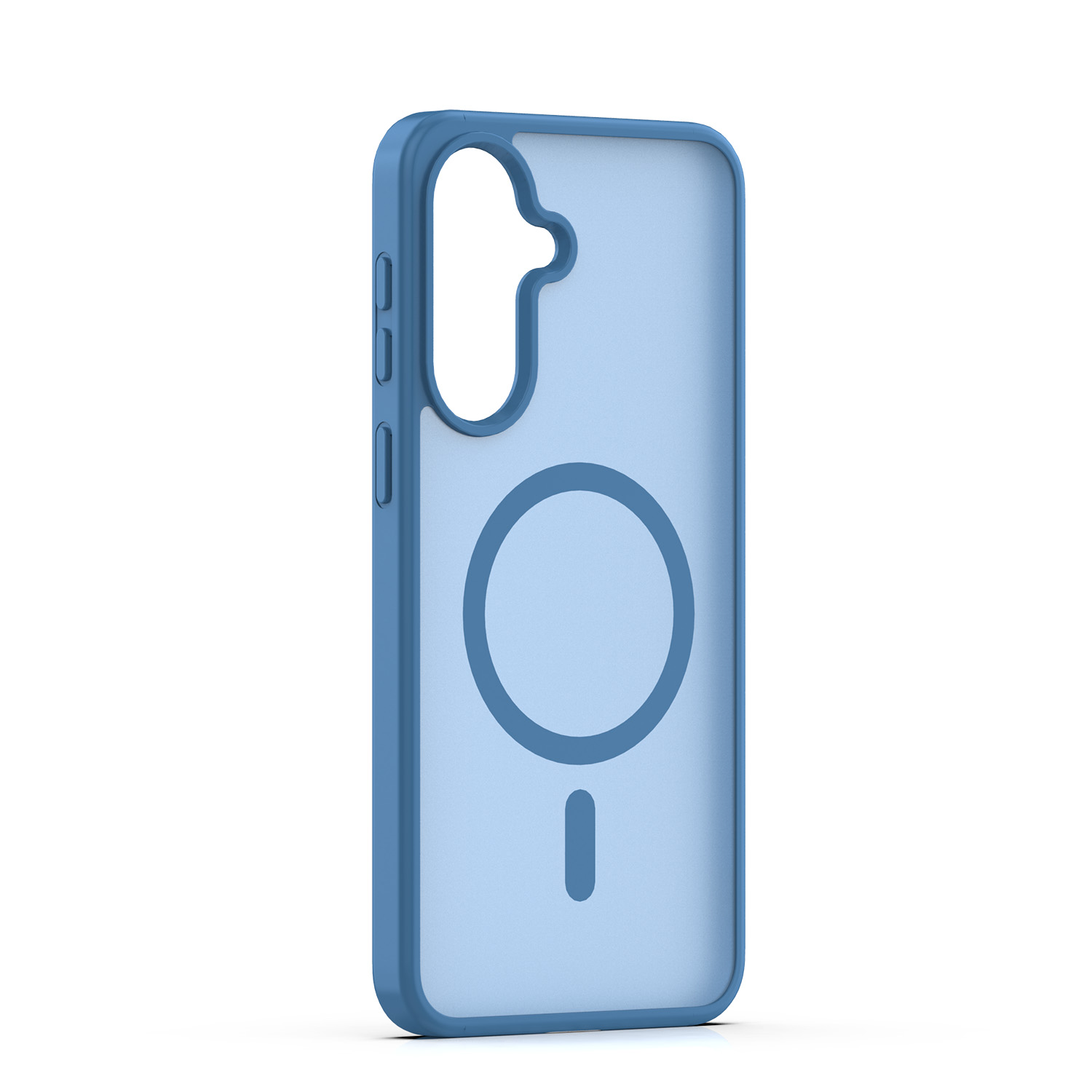 Nak�adka Mag Matt niebieska Samsung Galaxy A37 5G / 2