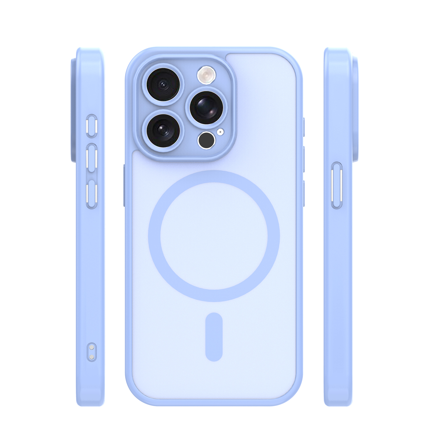 Nak�adka Mag Matt niebieska Apple iPhone 14 Pro / 3