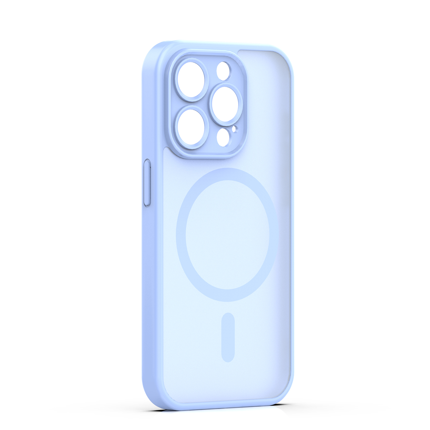 Nak�adka Mag Matt niebieska Apple iPhone 15 Pro / 2