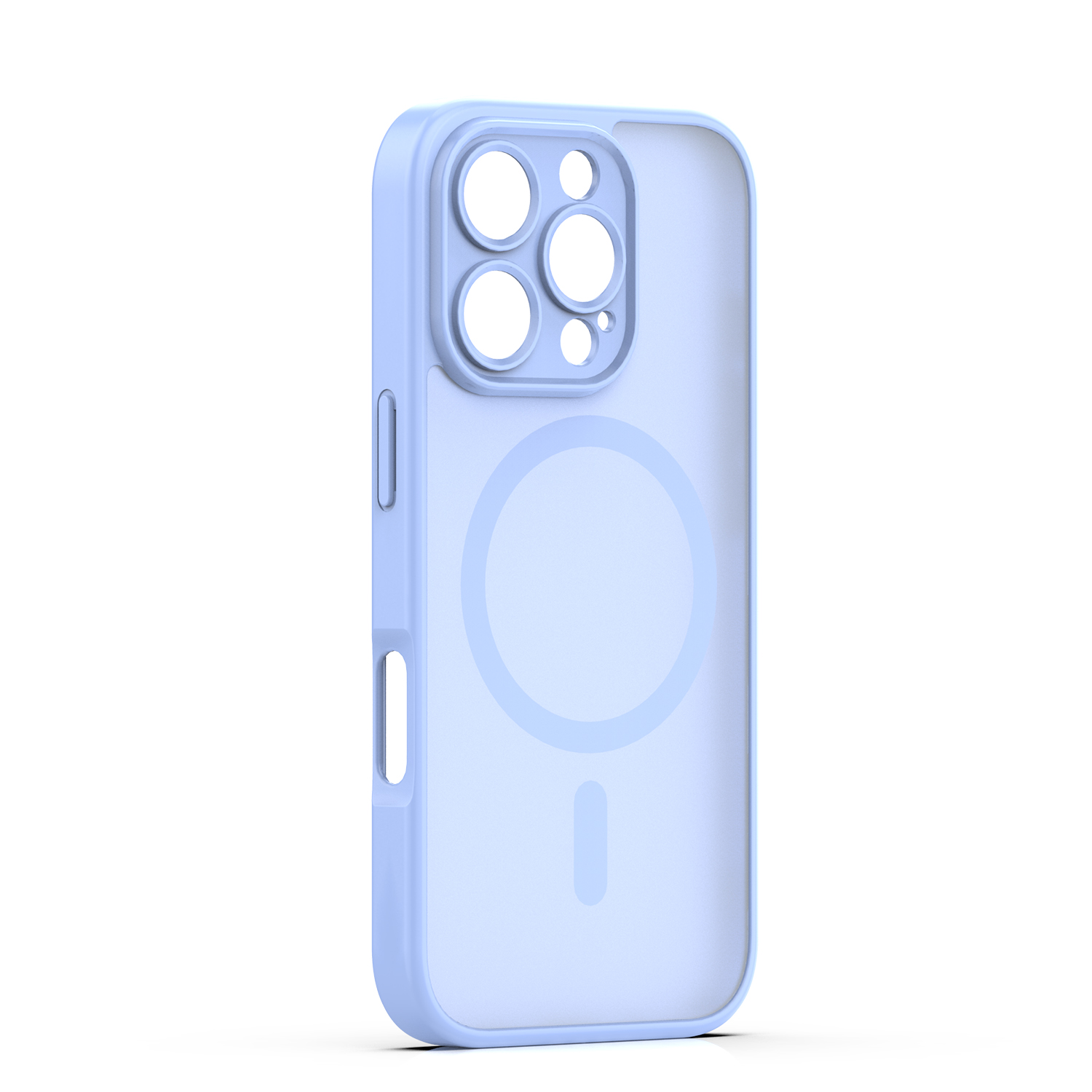 Nak�adka Mag Matt niebieska Apple iPhone 16 Pro / 2