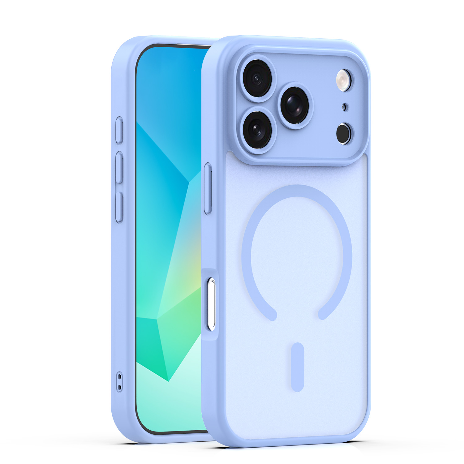 Nak�adka Mag Matt niebieska Apple iPhone 17 Pro Max