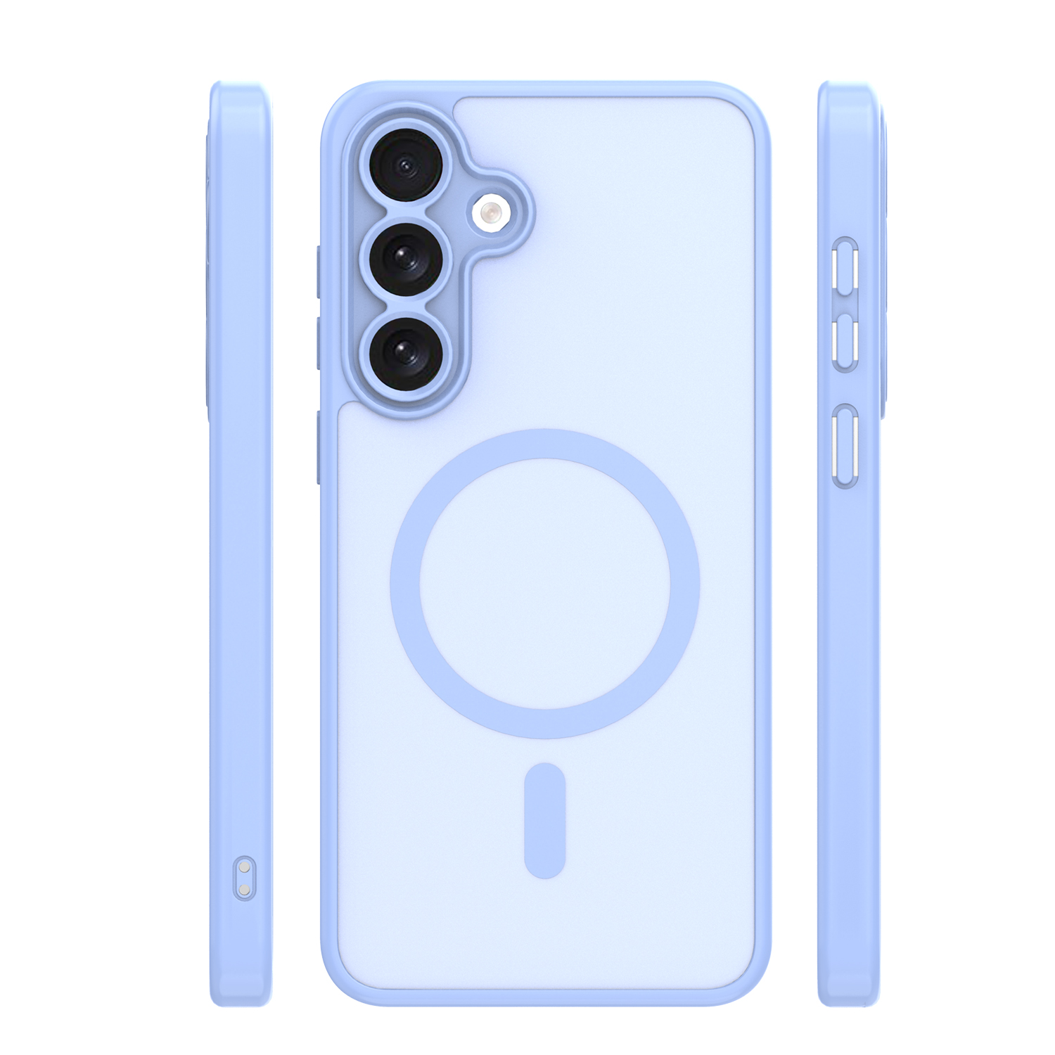 Nak�adka Mag Matt niebieska Samsung Galaxy S24 / 3