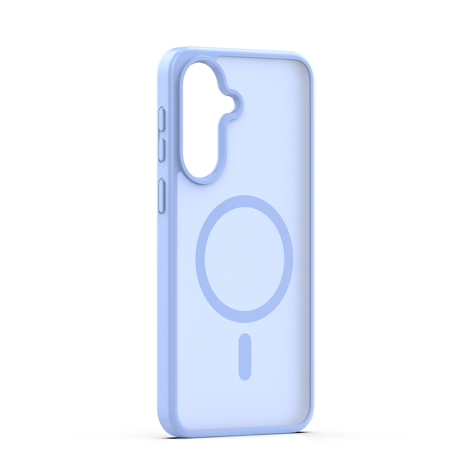 Nak�adka Mag Matt niebieska Samsung Galaxy A37 5G / 2